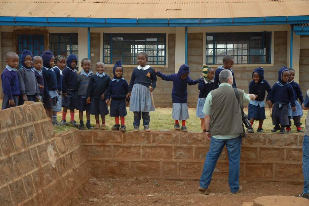 Grundschüler im St. Stephen's Children's Home.