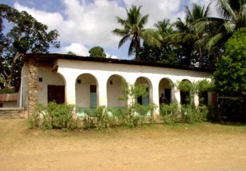 Weitere Abbildung des Krapfschen Missionarshauses in Rabai.