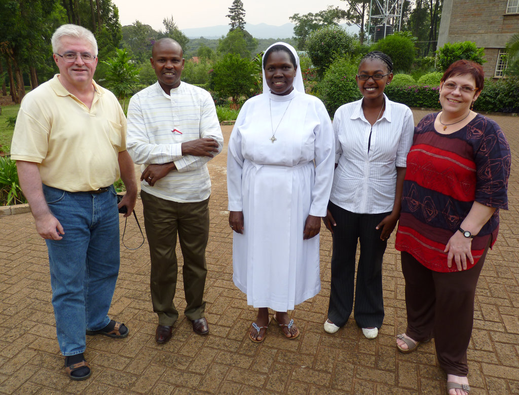 Besuch bei den Schwestern des Sacred-Heart-Ordens in Nairobi.