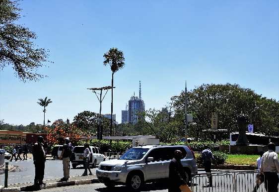 Stadttour durch Nairobi.