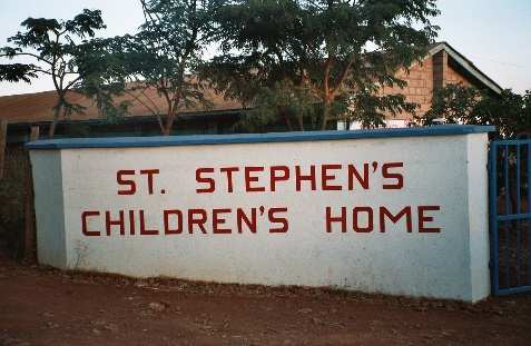 Eingang zum St.Stephen's Children Home.