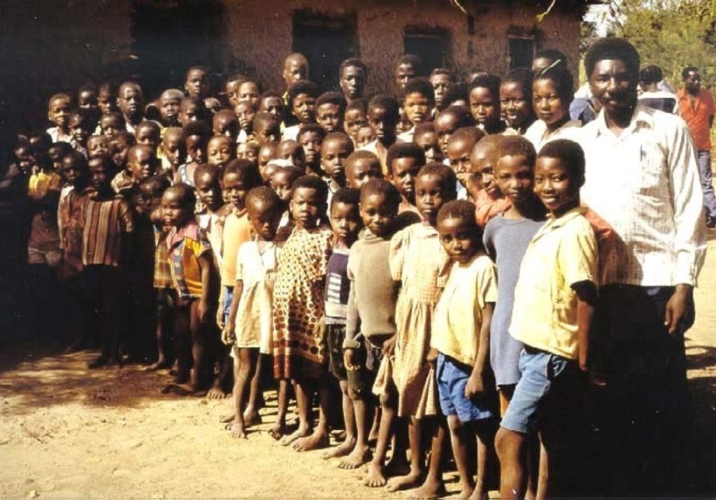 Primary school class in Kulesa.