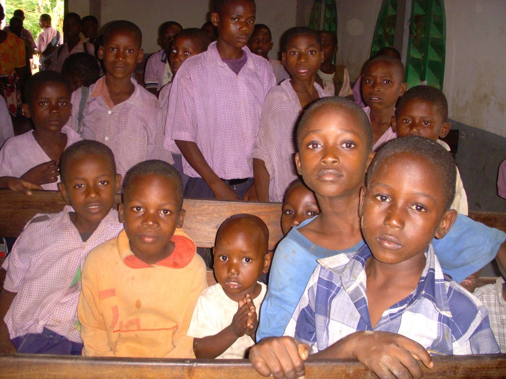 Children in Kulesa.